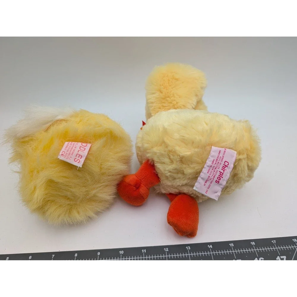 Russ Plush Waddles Chirples Duck Chick Lot Yellow Orange Easter Ducklings‎